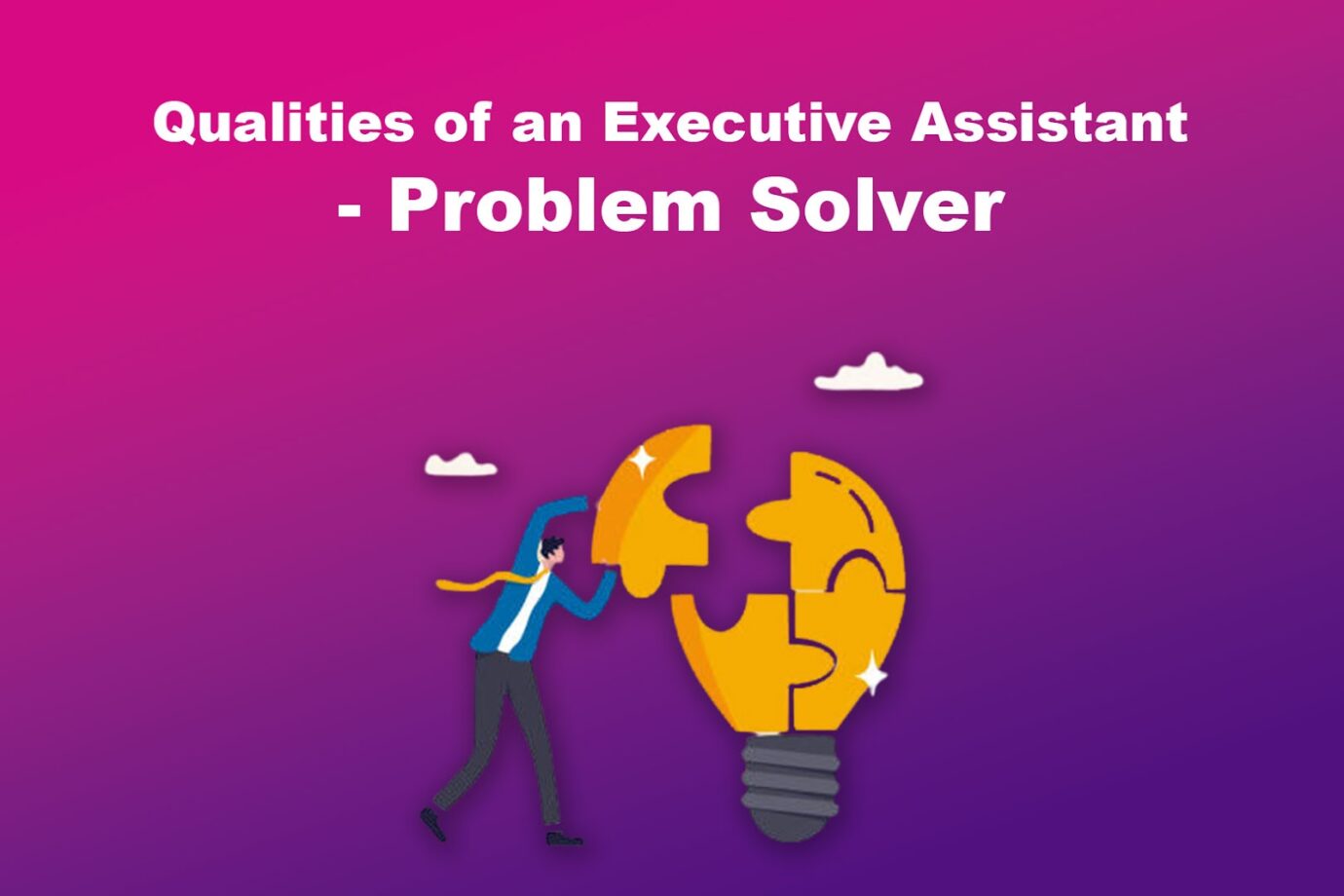Problem Solver Best Quality Executive Assistant