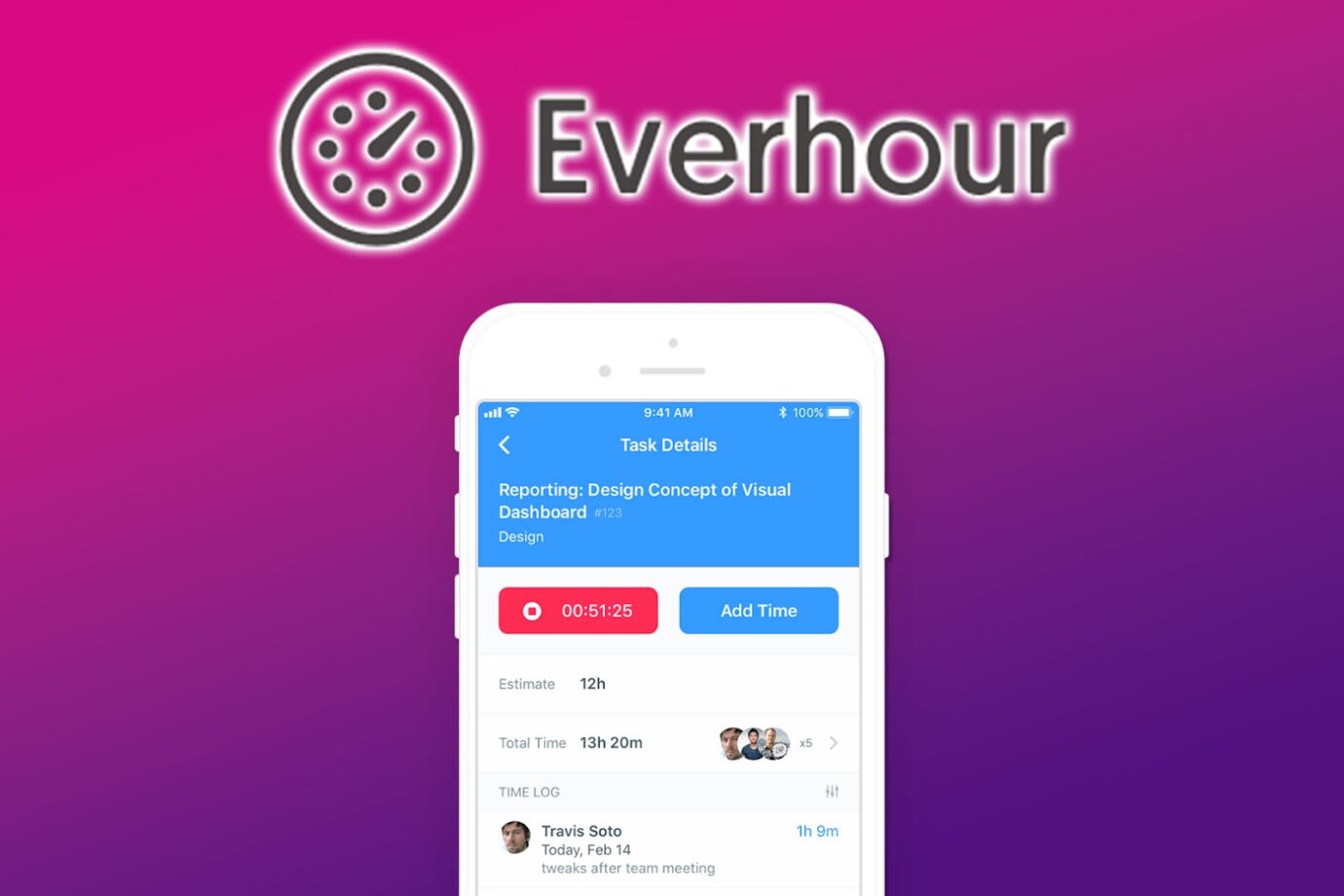 Everhour Time Tracking Software for Virtual Assistants