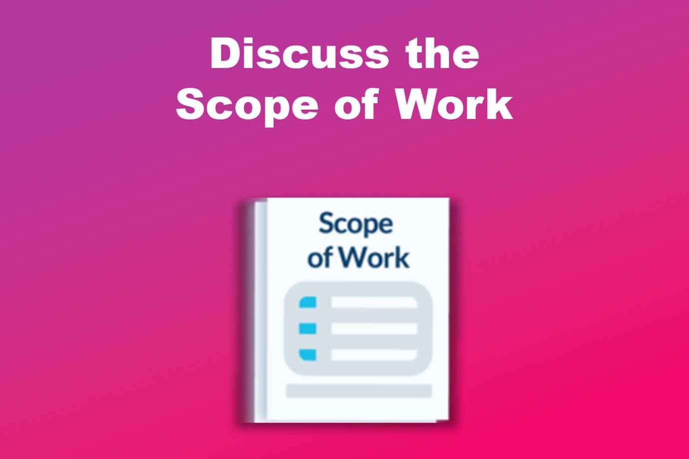 How to Onboard Your VA: Discuss the Scope of Work