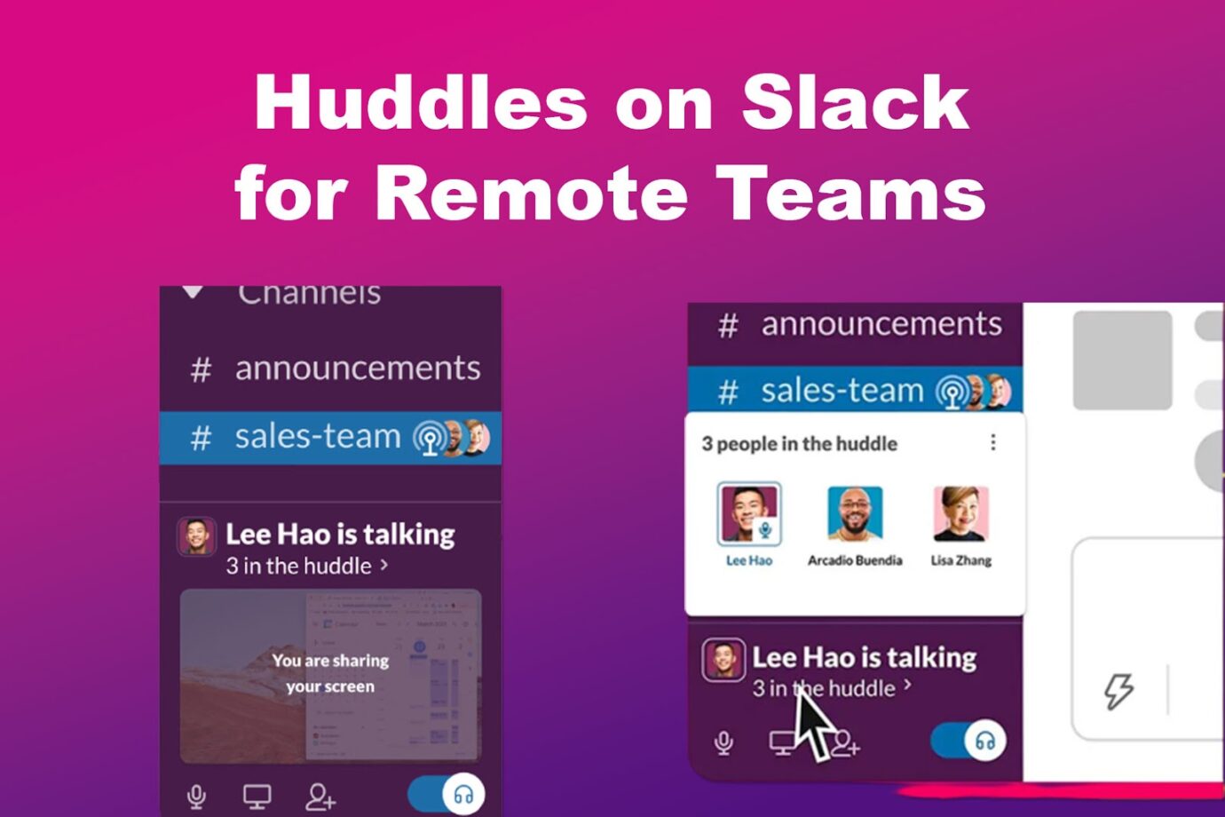 Huddles on Slack for Remote Teams