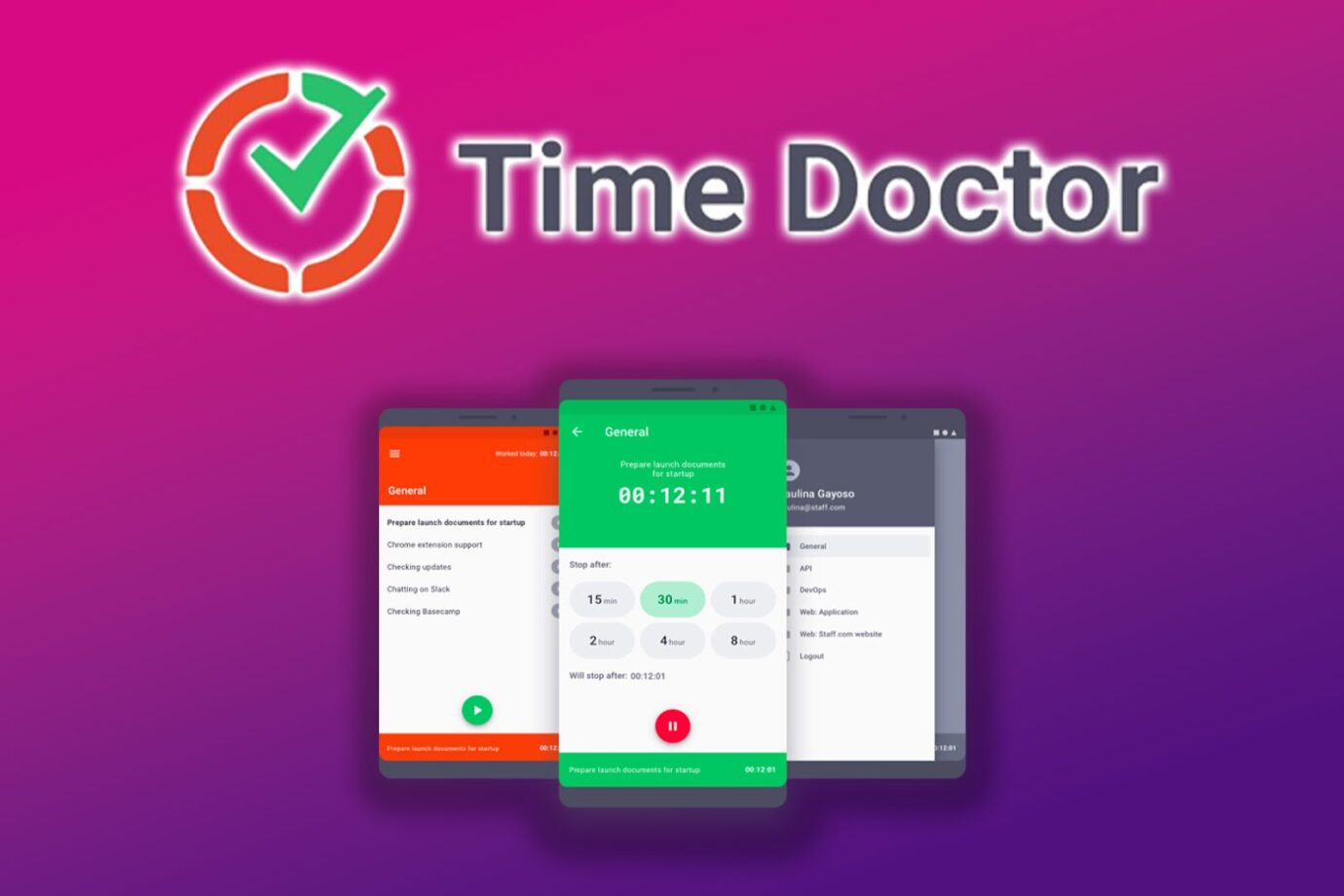 Time Doctor Time Tracking Software for VAs