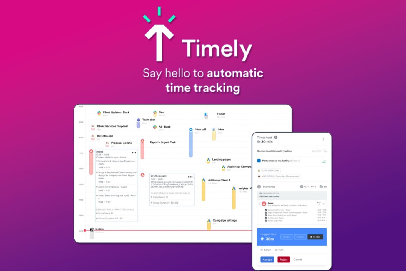 Timely Time Tracking Software for Virtual Assistants