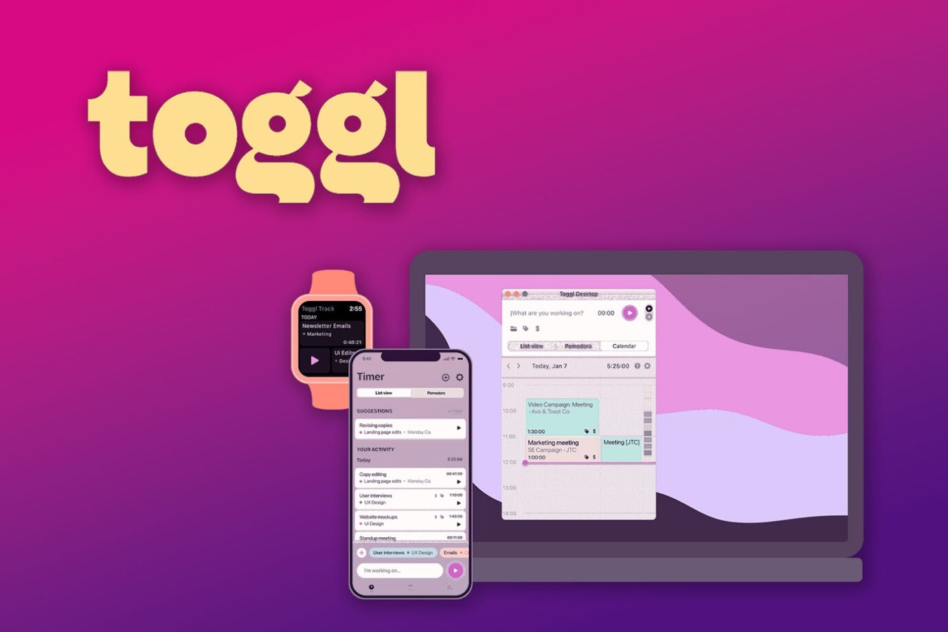 Toggl Track Time Tracking Software for VAs
