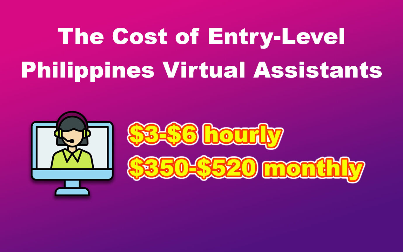 The Cost of Entry-Level Philippines Virtual Assistants