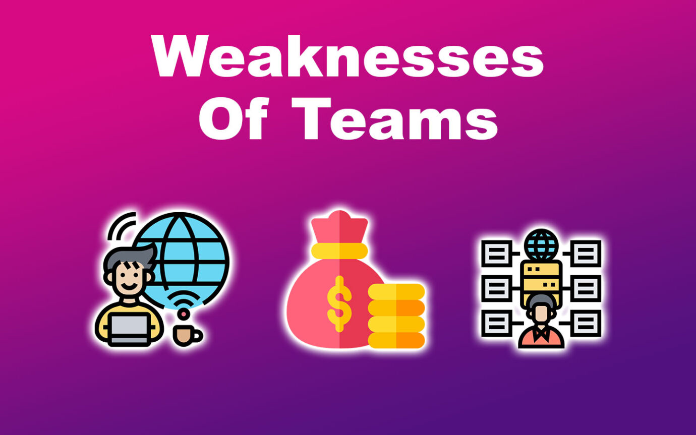 Weaknesses Of Teams