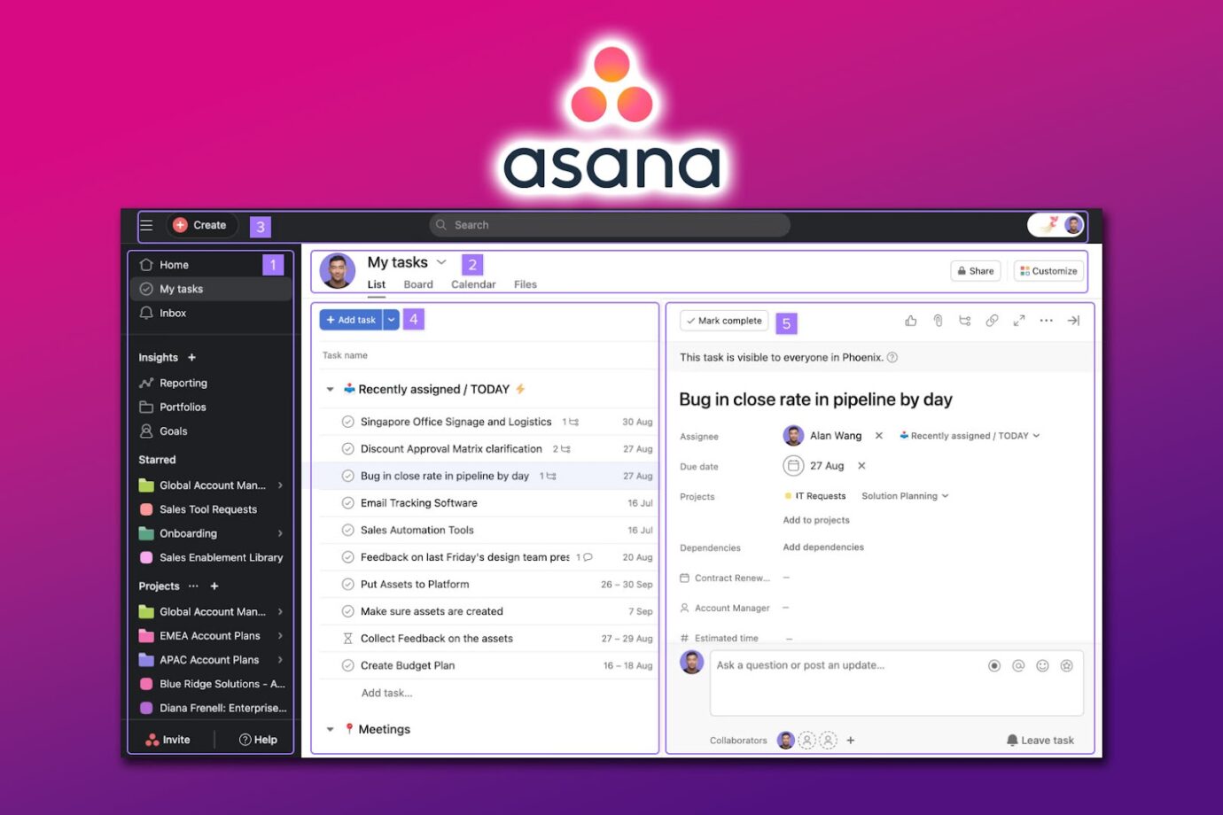 Asana Remote Management Tool