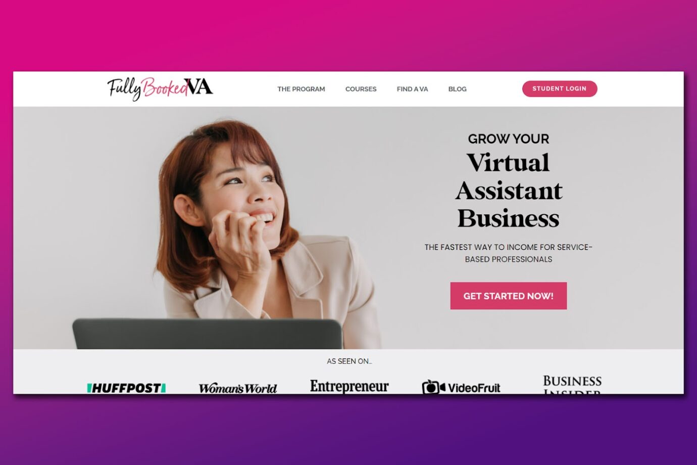 Fully booked VA Virtual Assistant Courses