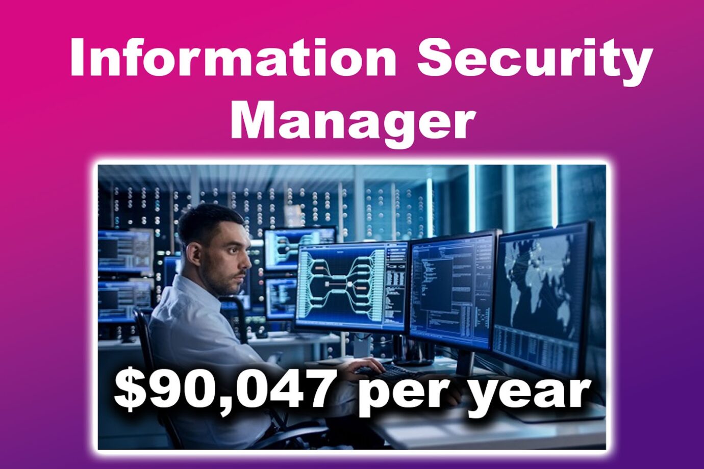 Well Paying Remote Job - Information Security Manager