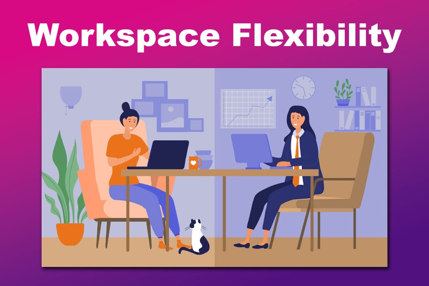 Remote and Hybrid Work Difference - Workplace Flexibility