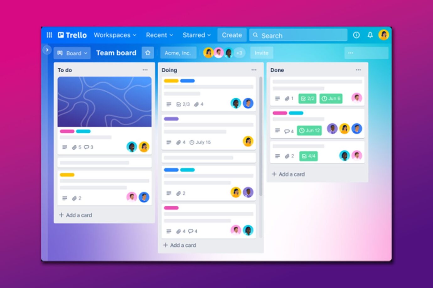 Trello Tool Virtual Teams