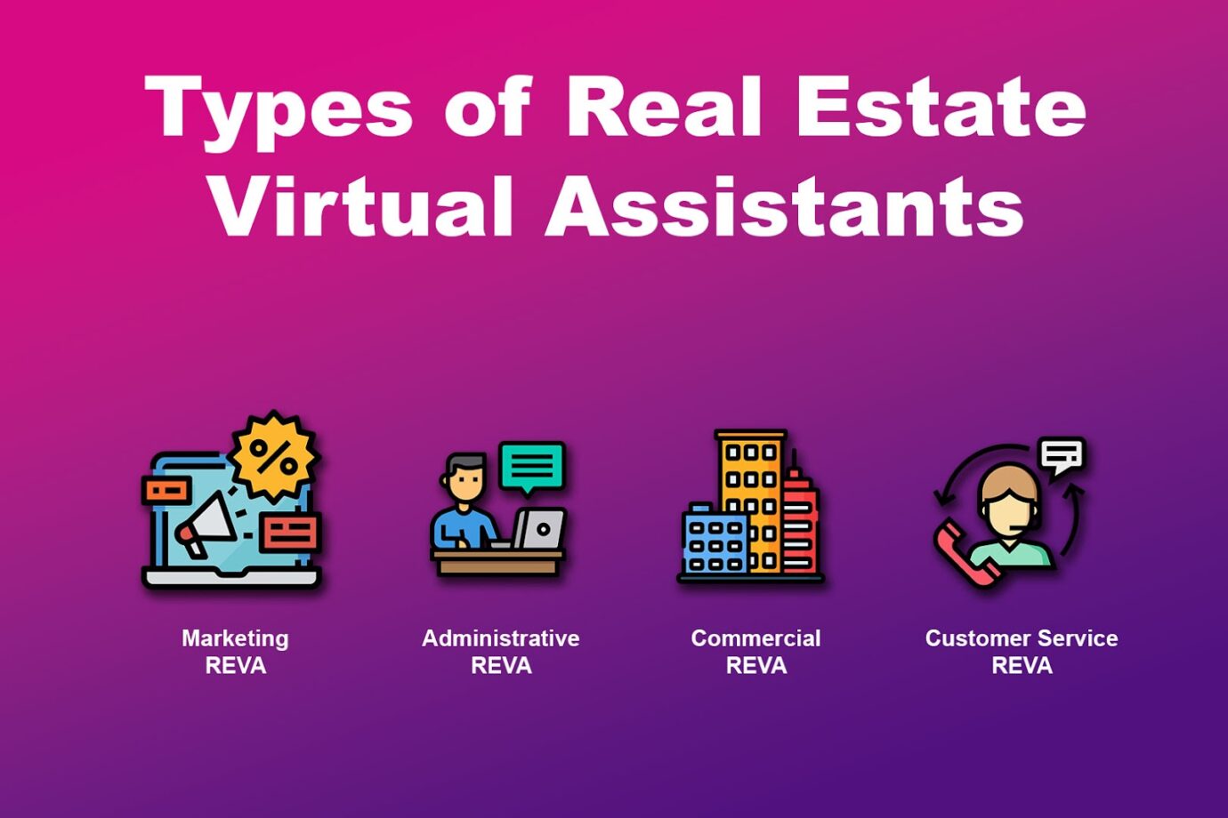 Types of Real Estate Virtual Assistants