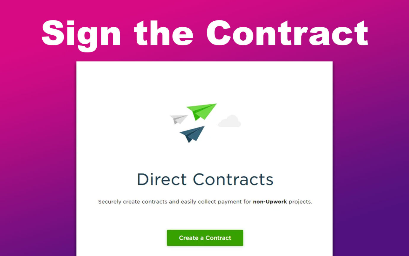 Hire an Upwork Freelancer - Contract