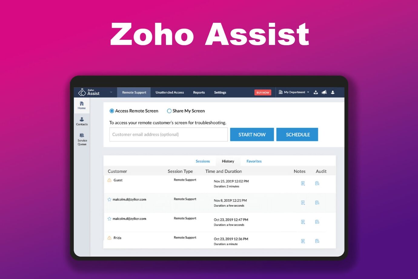 Zoho Assist Best TeamViewer Alternative