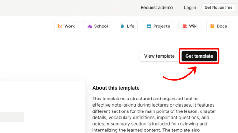 4 Steps to Use Notion for Note-Taking [Where to Get Templates] - Portfolink