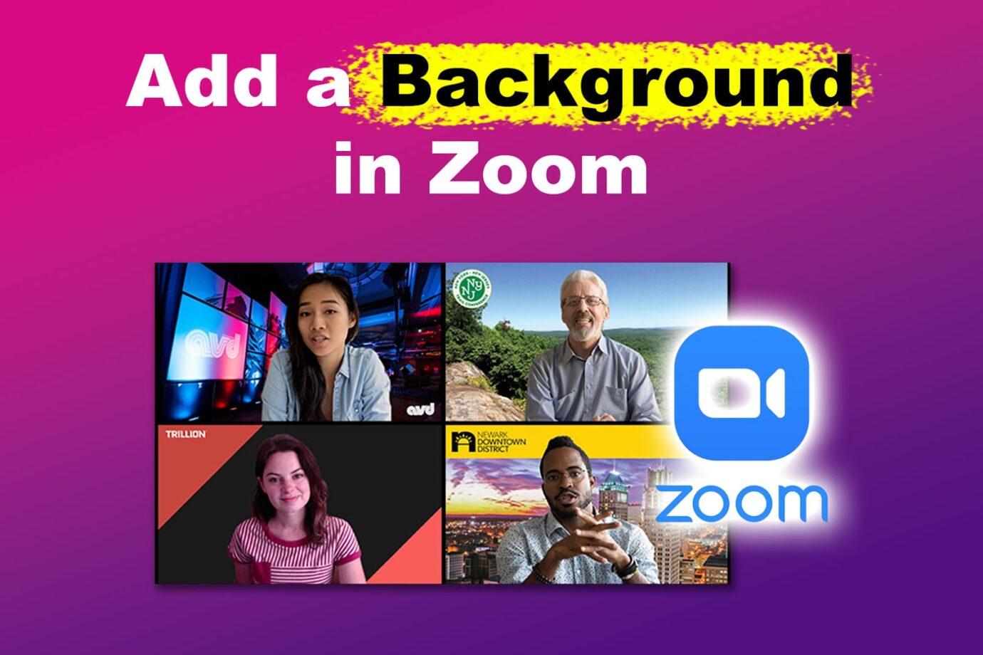 How to Add a Background in Zoom