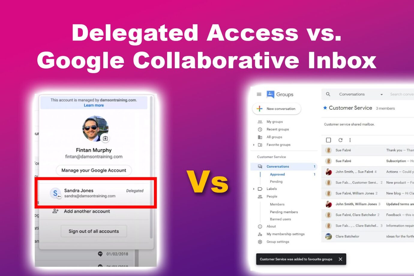 Shared Inbox in Gmail Delegated vs Collaborative Inbox