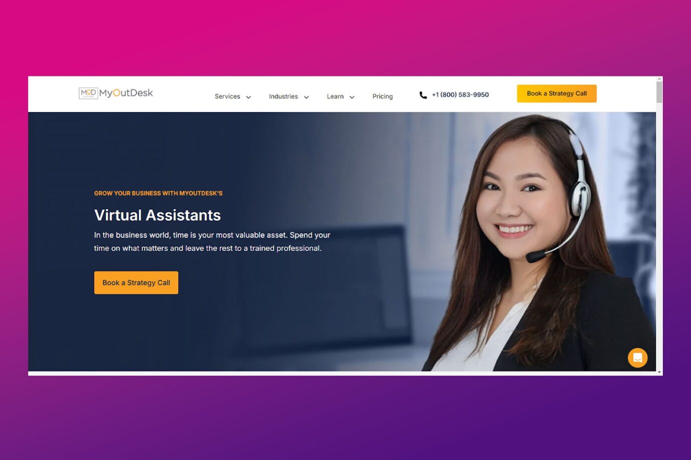 Virtual Assistant Companies - MyOutDesk