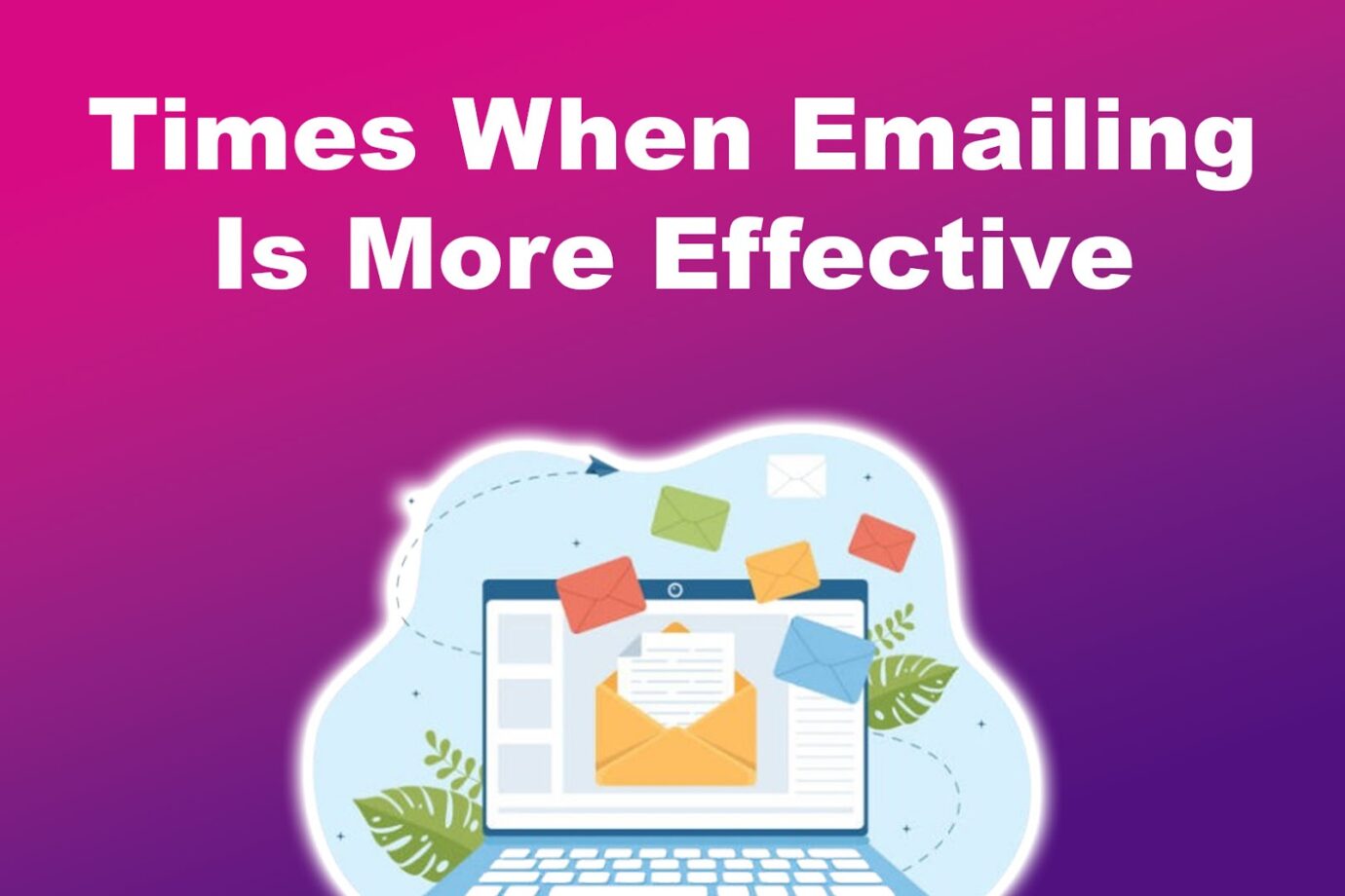 When Is Emailing More Effective Than Cold Calling