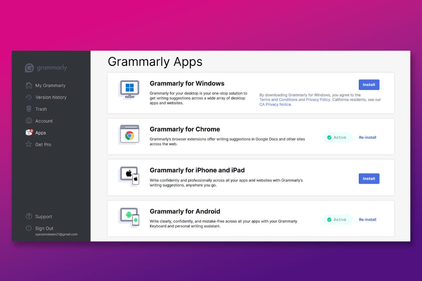 Best AI Personal Assistant - Grammarly