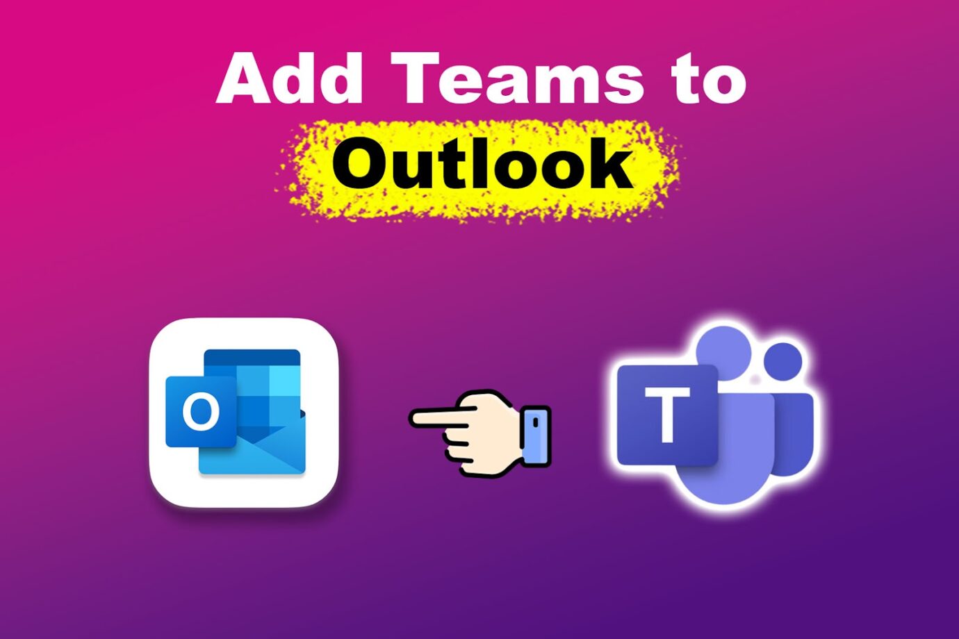 Add Teams to Outlook
