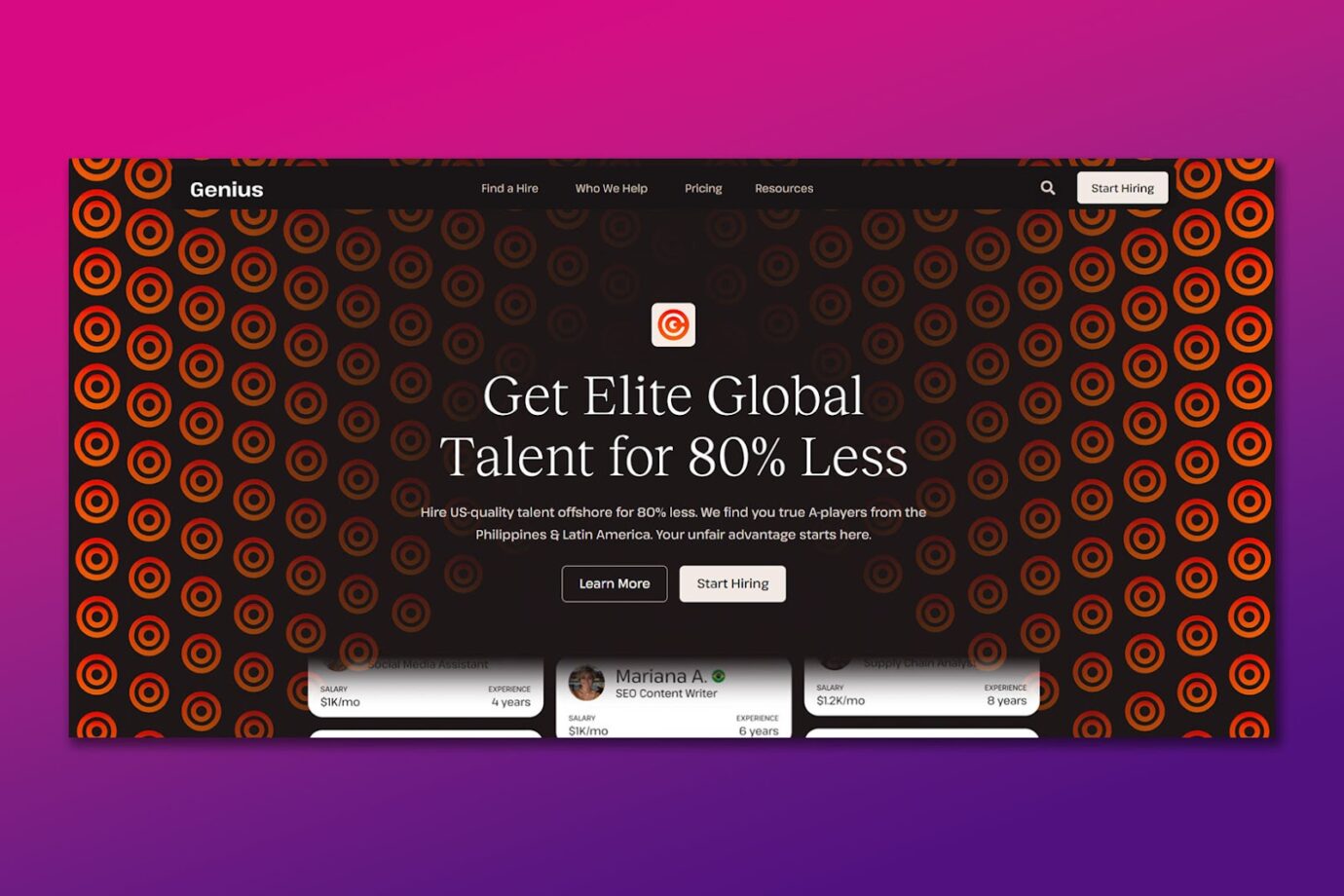 Genius - Staffing Agency for Remote Jobs
