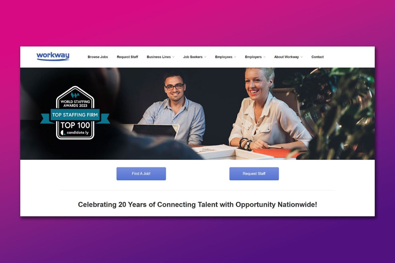 Workway - Staffing Agency for Remote Jobs